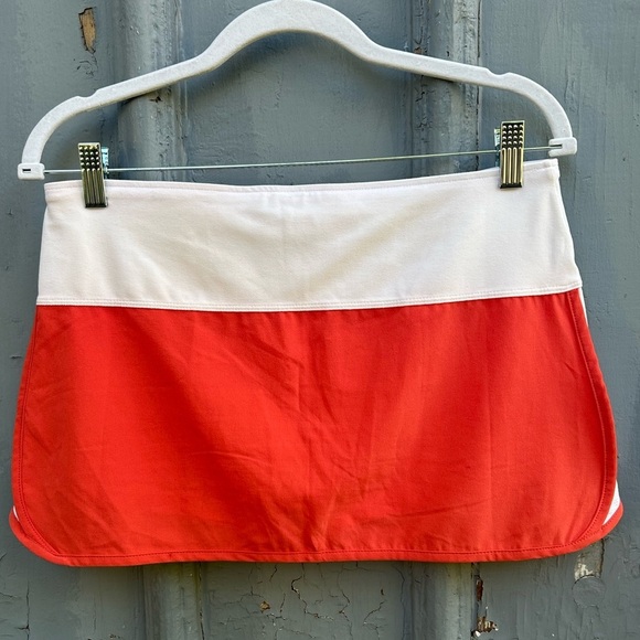 Nike Fit Dry Orange Skort, Small - Picture 2 of 5